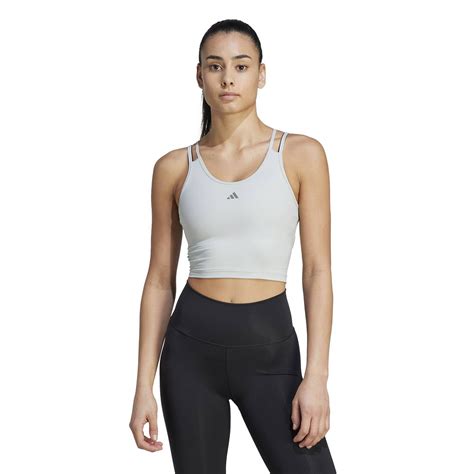 damen sporttop adidas|Adidas Tops für den Sport: Weil weniger oft einfach mehr ist.